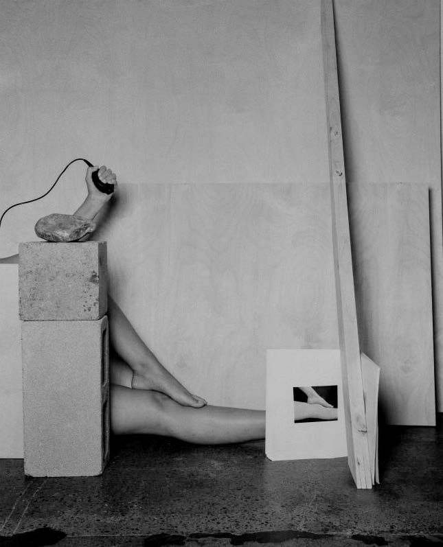 Tarrah Krajnak, Autoportrait en Weston/en Charis Wilson, 1934/2020, série Rituels de maîtres II : les Nus de Weston, 2020. Avec l’aimable autorisation de l’artiste.