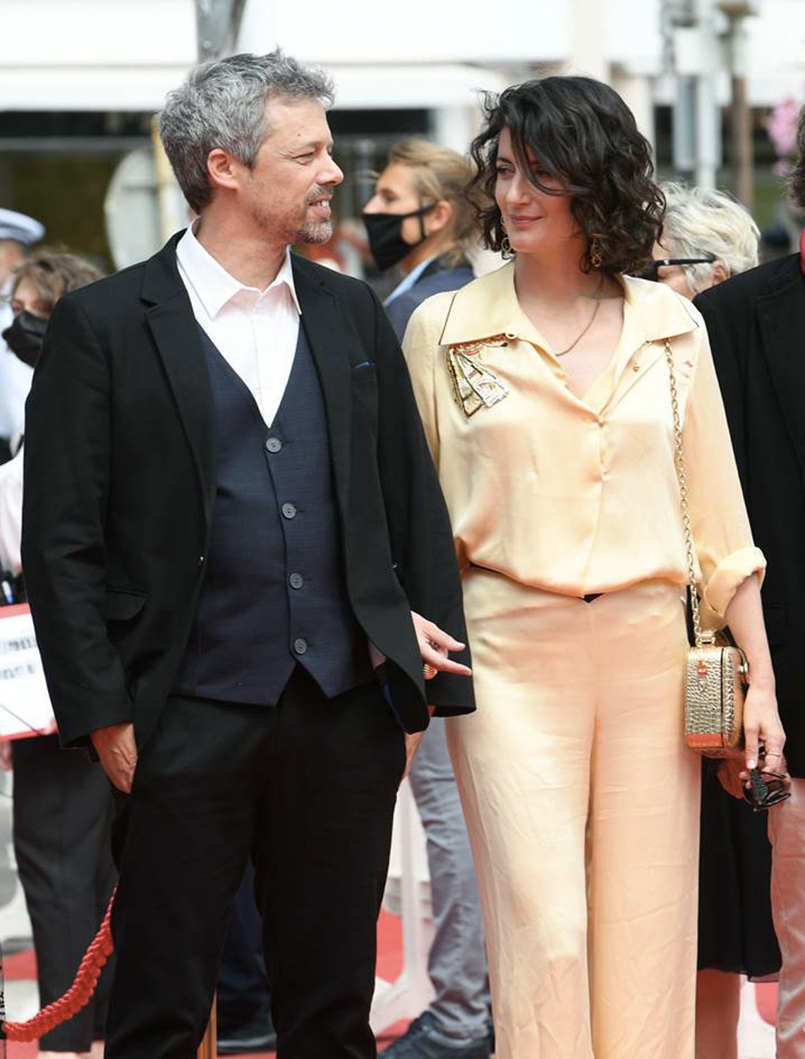 Judith Lou Levy en Lanvin au Festival de Cannes.