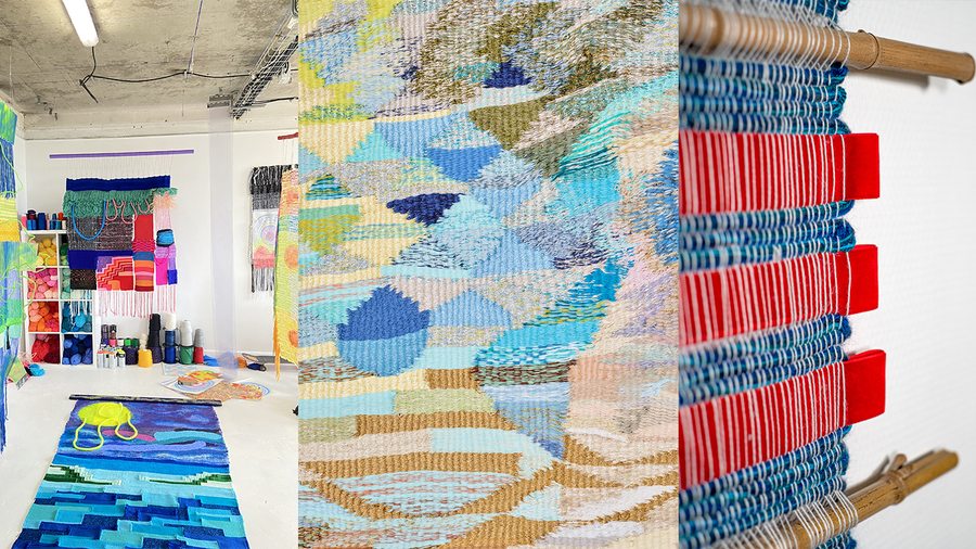 Trois jeunes artistes tirent le fil de l'art textile 