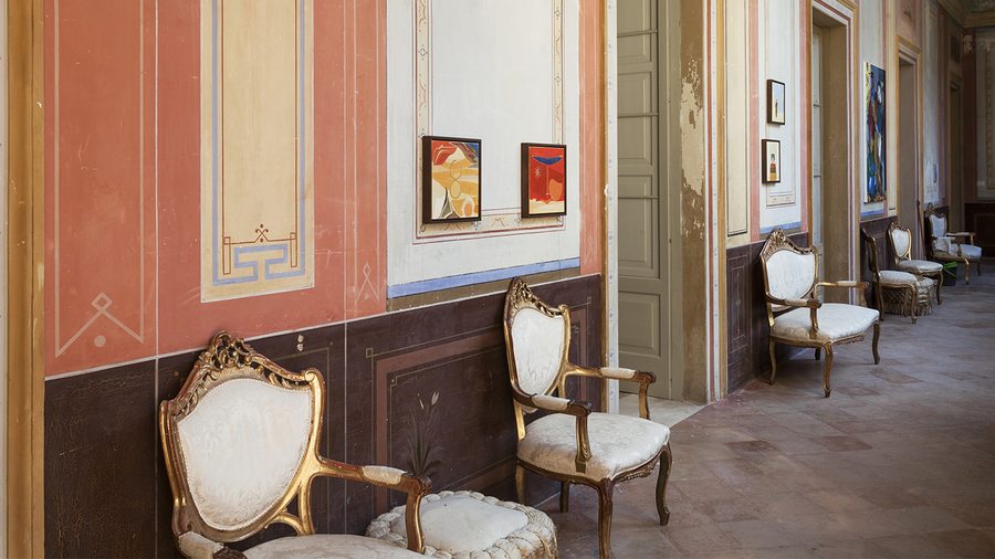 Douze artistes s'immiscent dans un fastueux palace italien de la Renaissance