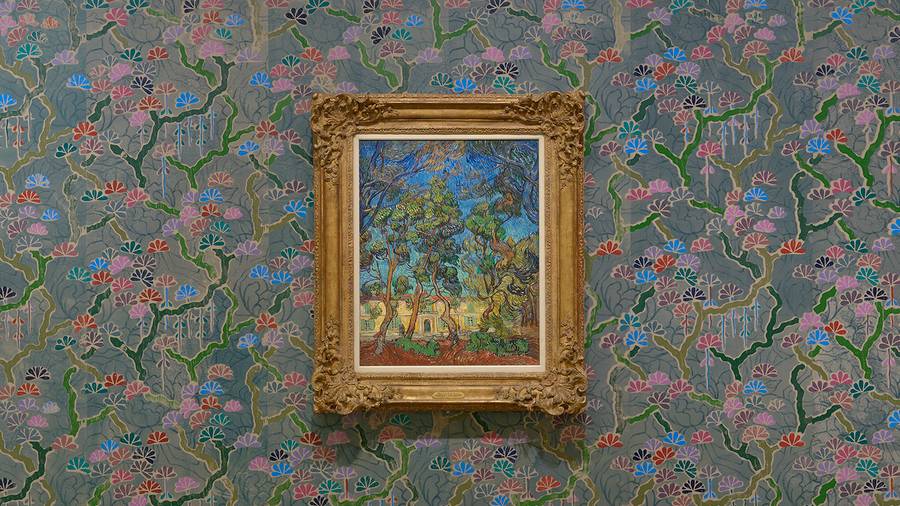Kitsch et papiers-peints : les chefs-d’œuvre de Van Gogh magnifiés par la peintre Laura Owens