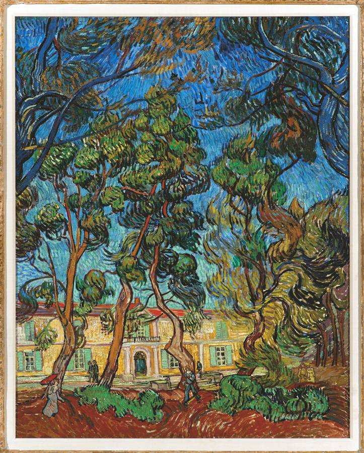 Vincent van Gogh, “Hôpital à Saint-Rémy”, Saint-Rémy-de-Provence (octobre 1889). Collection Armand Hammer, don de la Fondation Armand Hammer Hammer Museum of Art, Los Angeles 