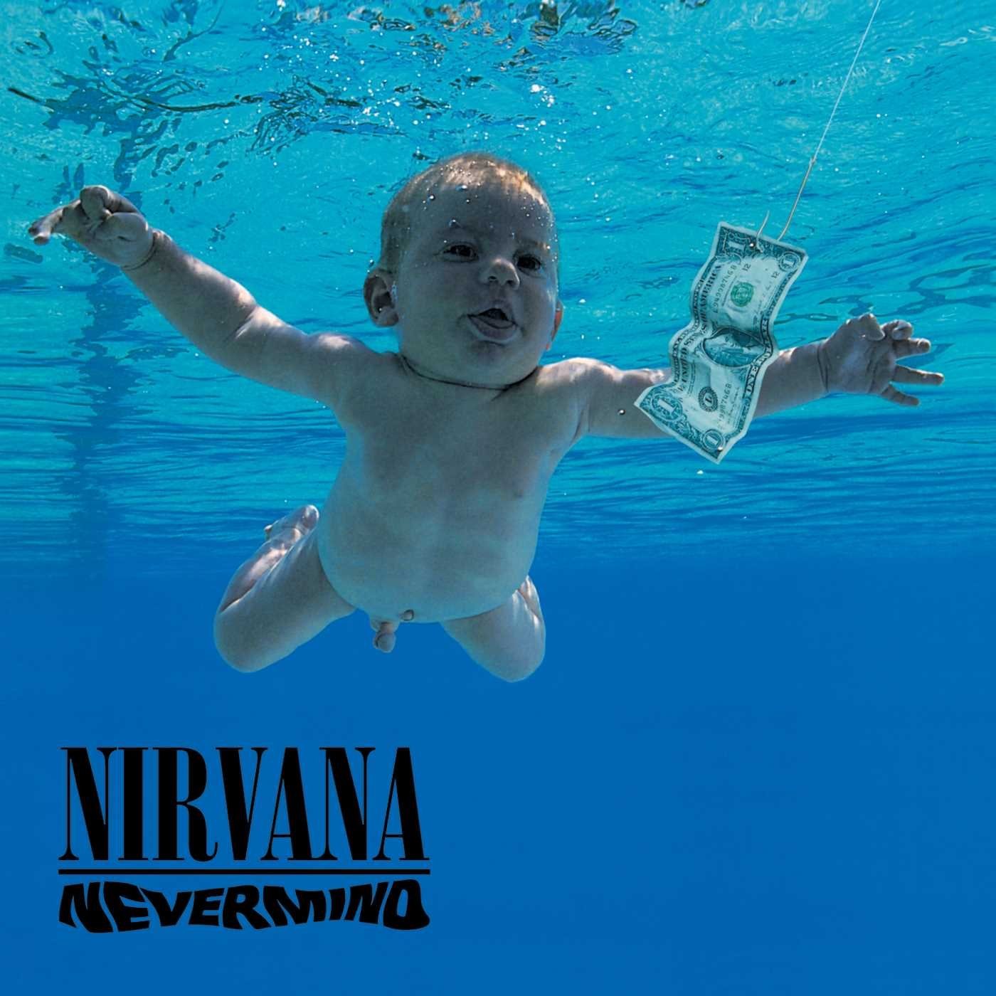 Pochette de l'album "Nevermind" de Nirvana
