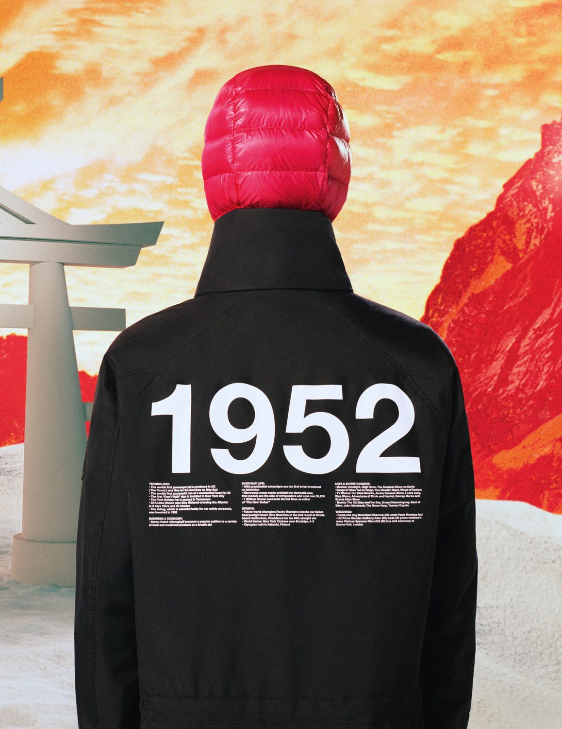 Le monde pop de Moncler 1952 homme automne-hiver 2021-2022