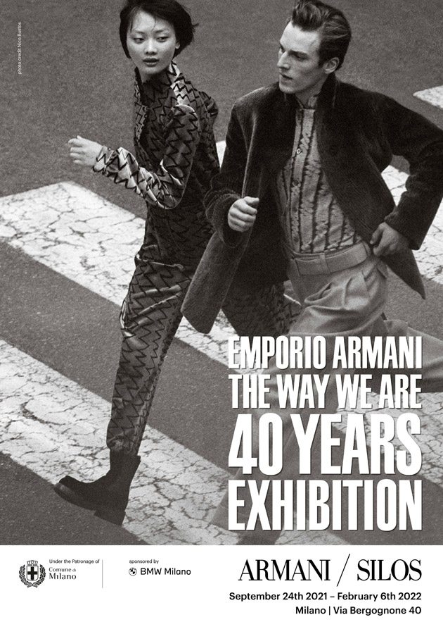 Emporio Armani fête son 40e anniversaire avec une exposition à Milan
