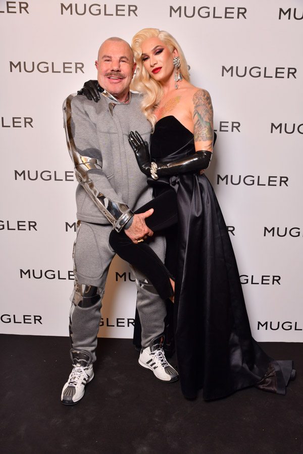 Manfred Thierry Mugler et Miss Fame
