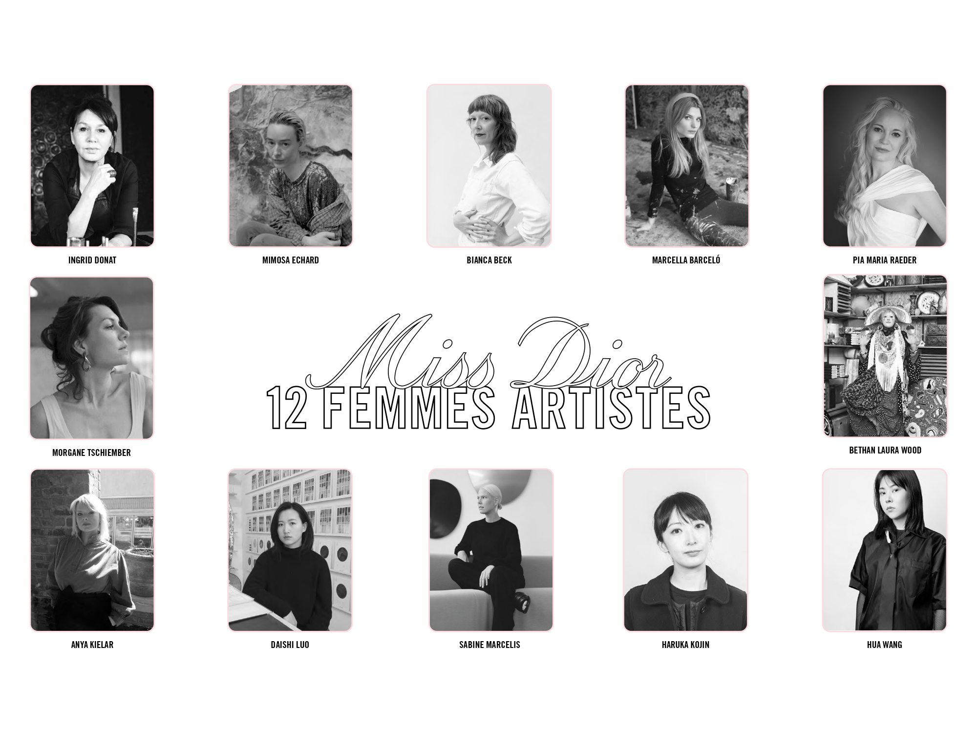 Douze artistes réinventent l’iconique flacon Miss Dior