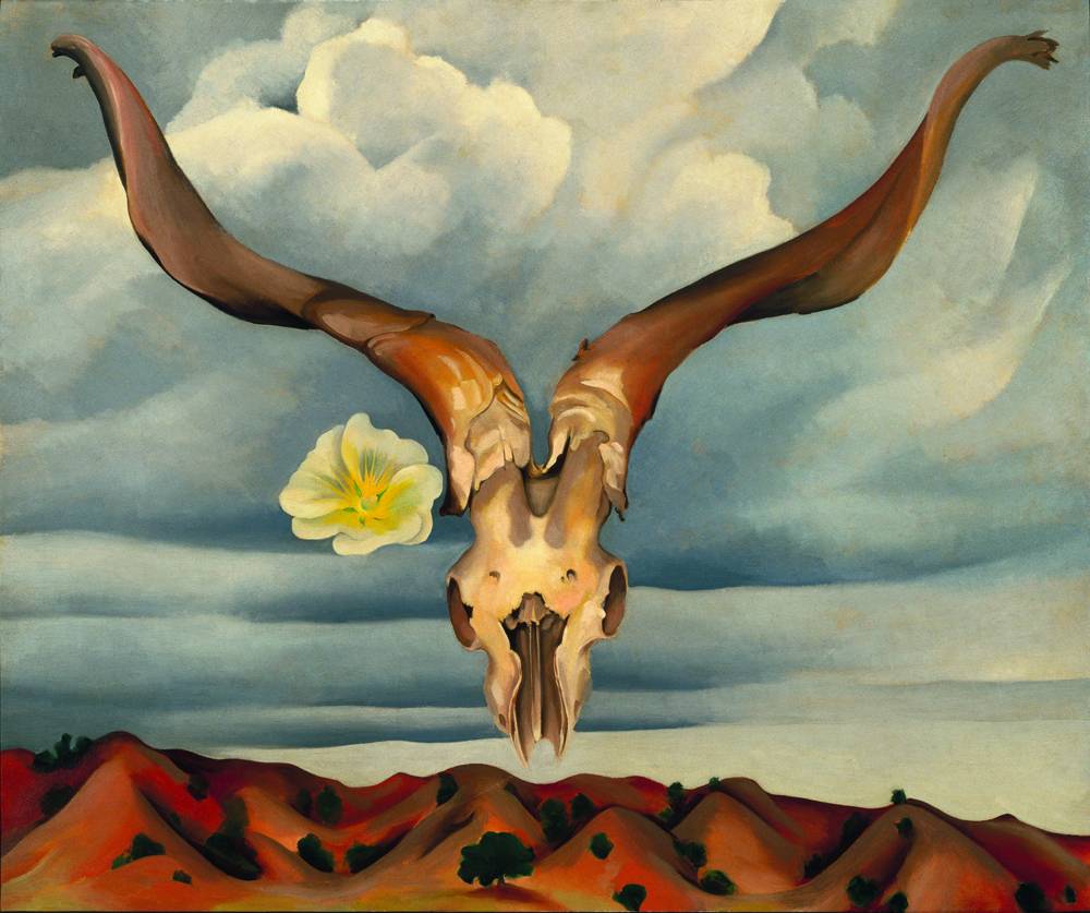 Georgia O’Keeffe au Centre Pompidou : son obsession pour... les ossements d'animaux