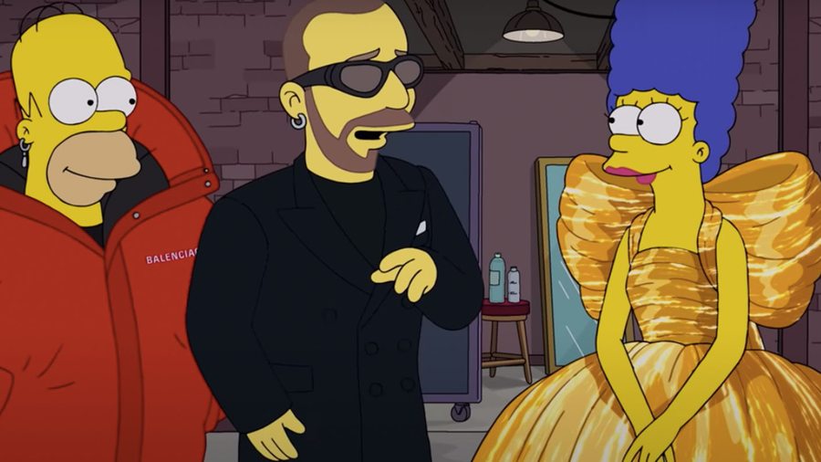 Demna Gvasalia et Balenciaga se mettent en scène dans Les Simpson 