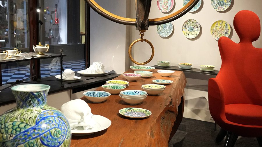9 artistes de renom réinventent les porcelaines de Ginori 1735
