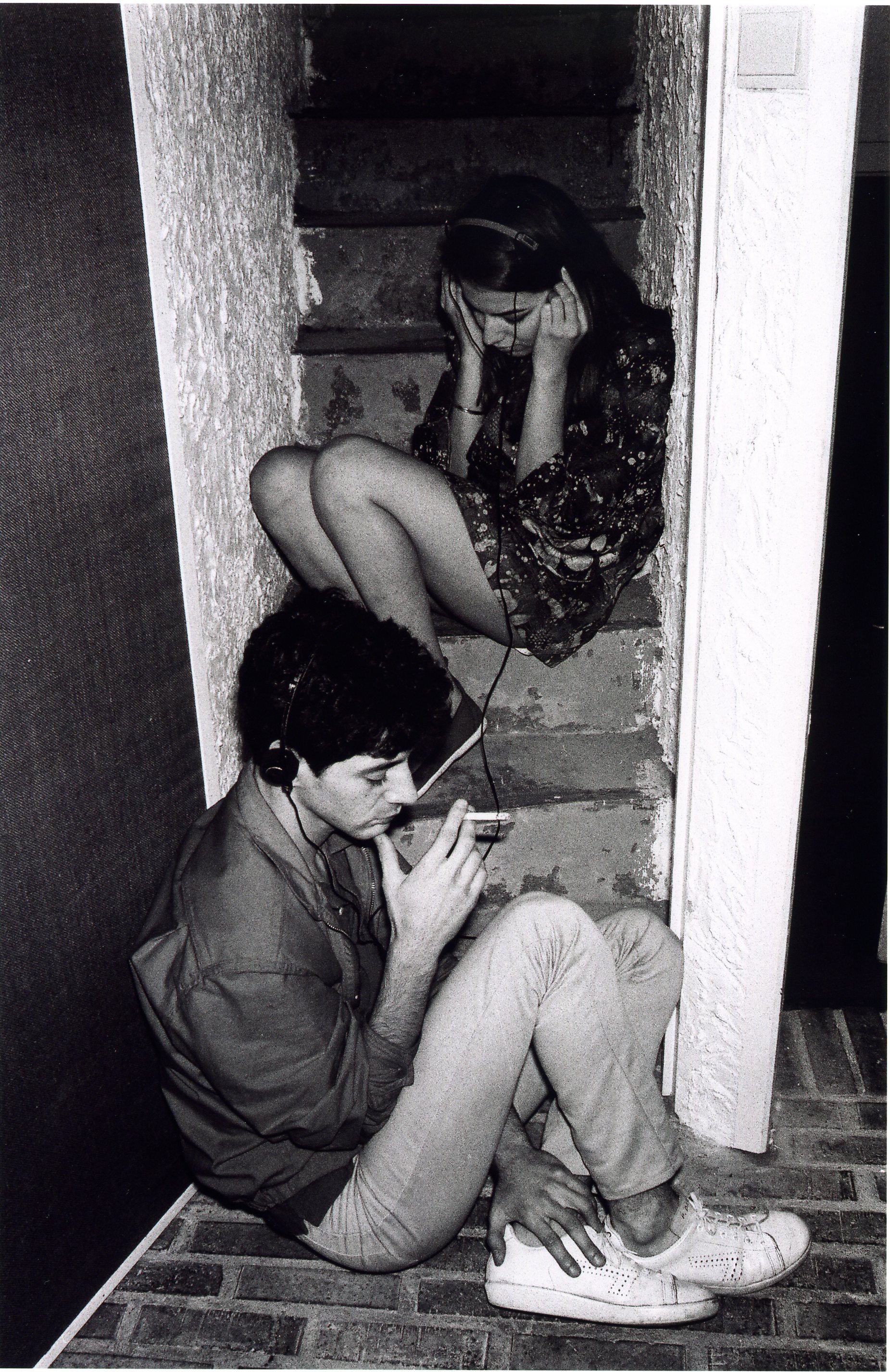 Étienne Daho et Elli Medeiros, Paris, 1981 @ Pierre René-Worms 

