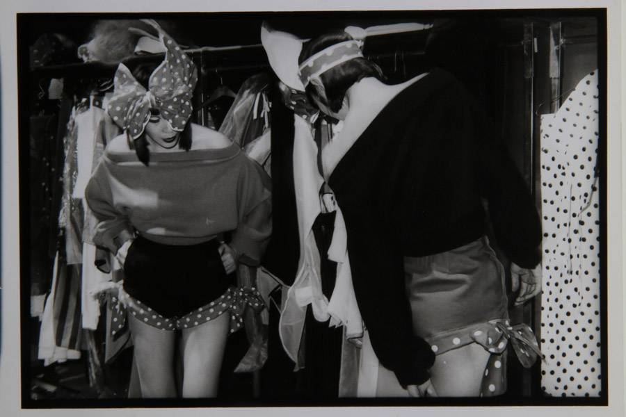 Backstage défilé Junko Shimada, Le Palace, Paris, 1980 @ Pierre-René Worms