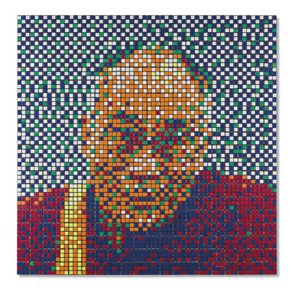 Invader, “Portrait du Dailai Lama“. € 350,000 - 550,00