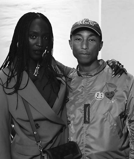 Pharrell Williams lance son label Humanrace au Dover Street Parfums Market à Paris