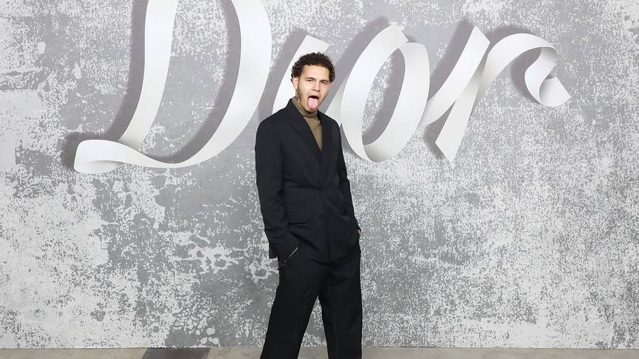 Les stars au défilé Dior homme fall 2022 à Londres