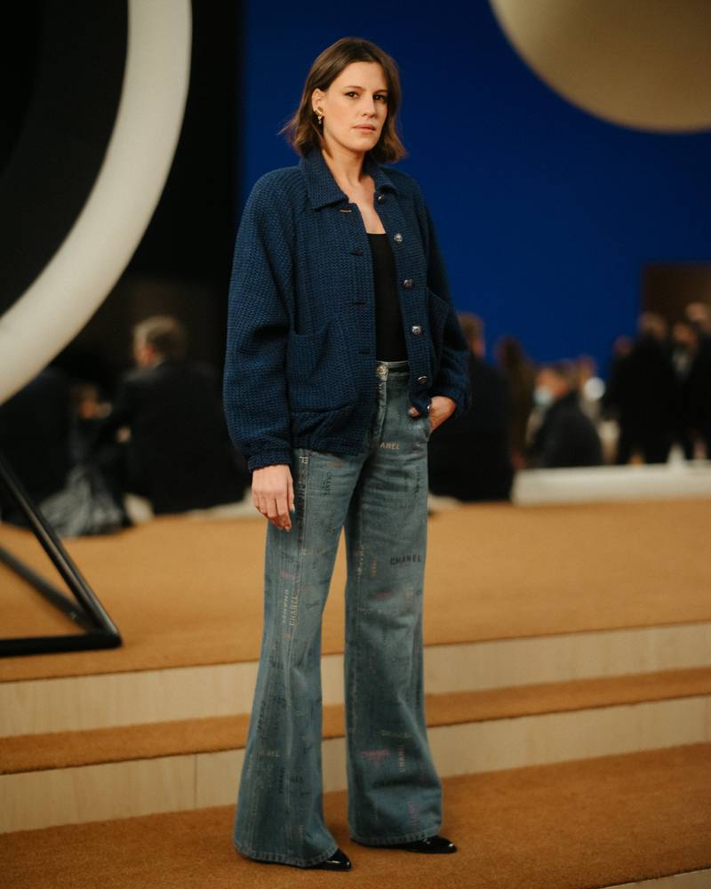 Juliette Dol au défilé Chanel haute couture printemps-été 2022