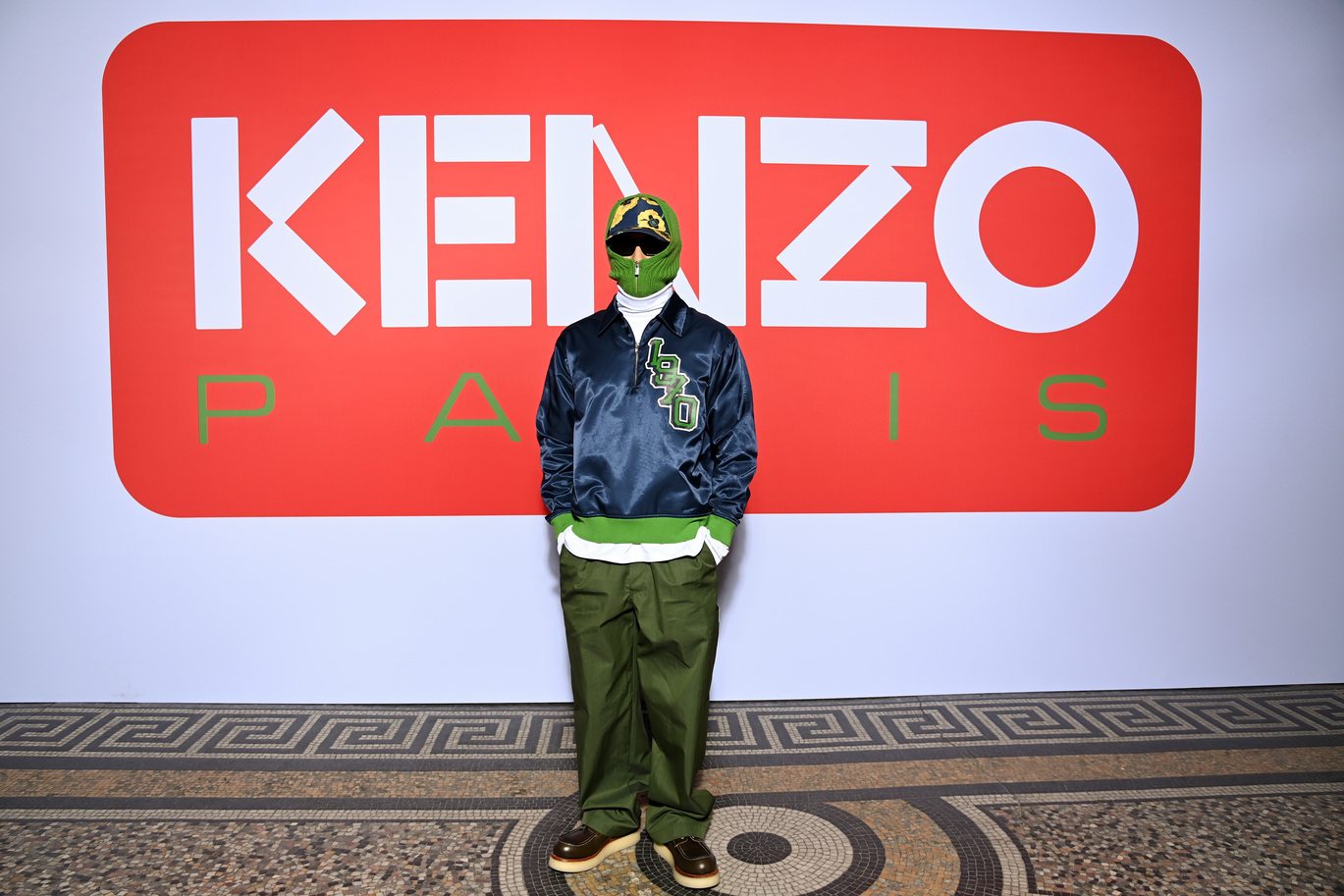Sik-K au premier défilé de Nigo pour Kenzo