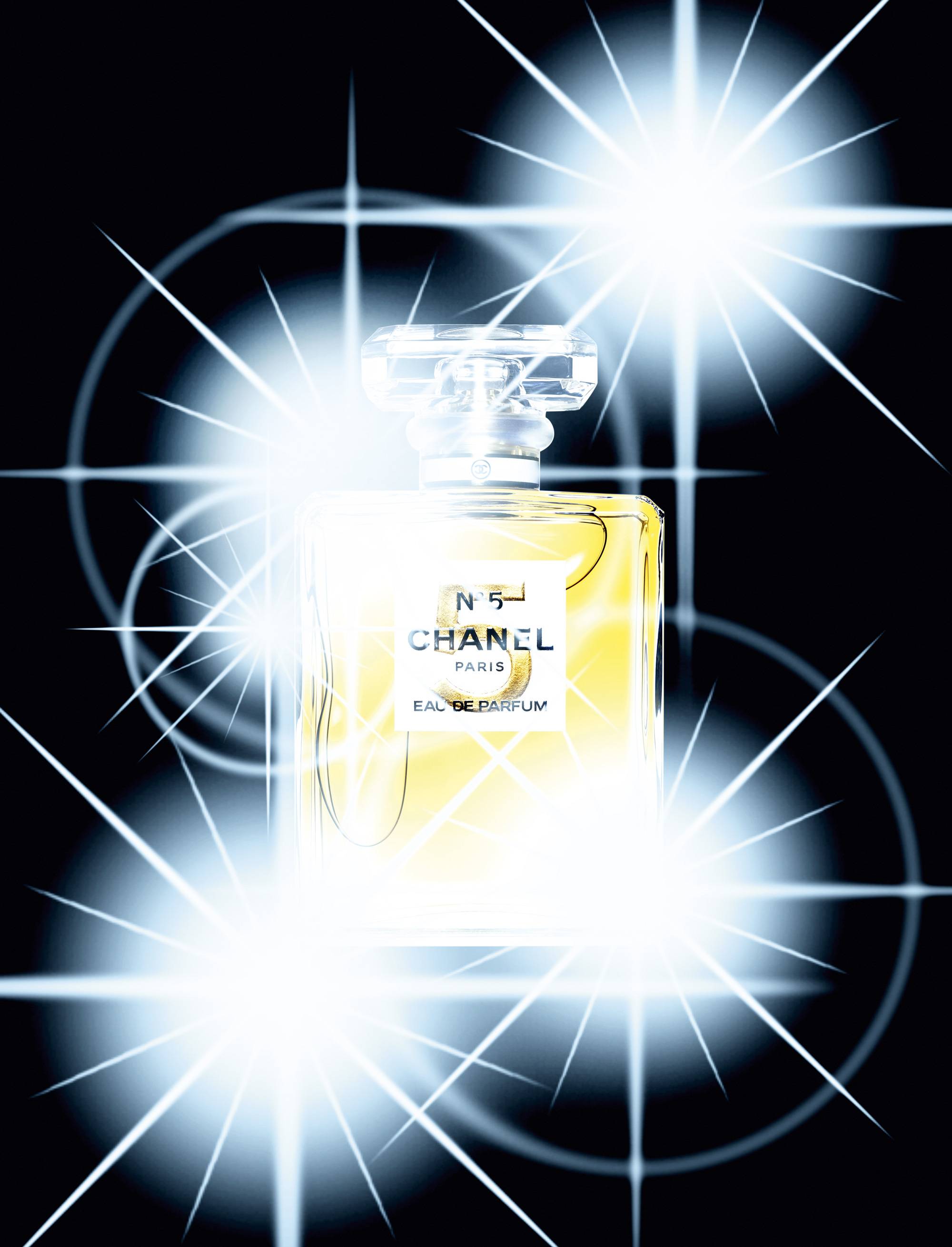 “N°5 Collector”, eau de parfum, collection Holiday 2021, N°5 – 100 ans de célébrité, CHANEL (édition éphémère).