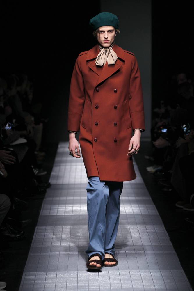 Alessandro Michele for Gucci. Look 7 FW 2015. Courtesy of Gucci    