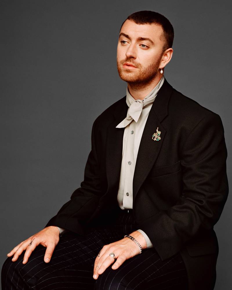 Sam Smith photographed by Alasdair McLellan, Hertfordshire, June 16, 2020. Stylist Ben Reardon. Styling Assistant Niccolo Torelli. Hair Anthony Turner. Make-up Anne Sofie Costa. Photography assistance Lex Kembery and Simon Mackinlay.