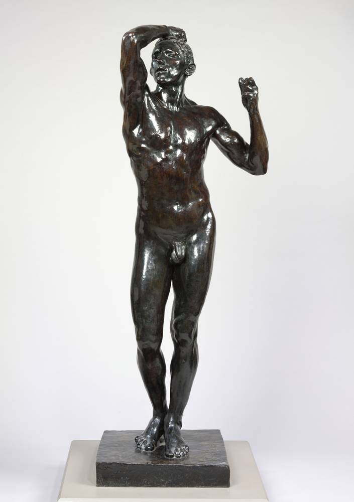 Auguste Rodin, The Age of Bronze (L’Age d’Airain), 1880-1914 (cast). © Victoria and Albert Museum, London