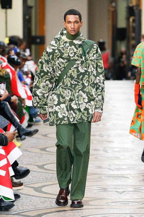 Nigo presents a first preppy and blossoming fall collection for Kenzo