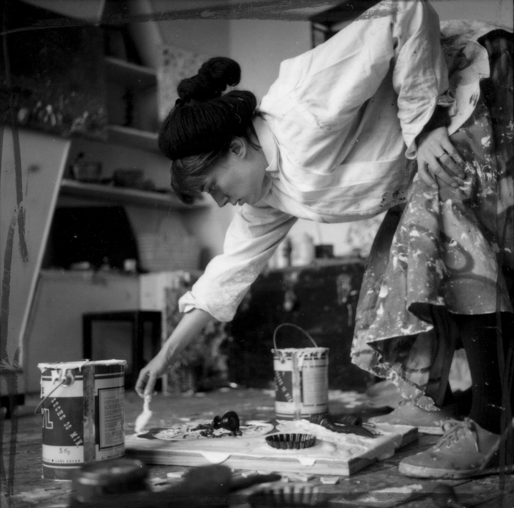 Sabine Weiss, Niki de Saint Phalle, Paris, (1958) © Sabine Weiss