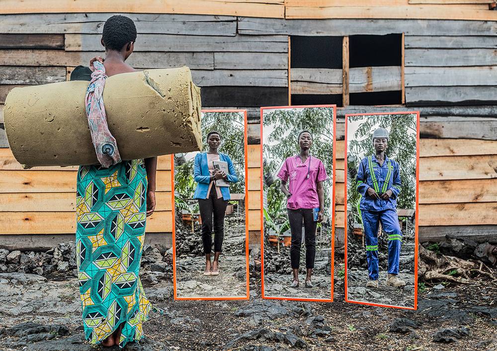 Pamela Tulizo, Double identité (Femmes de Kivu), 2019
© Pamela Tulizo