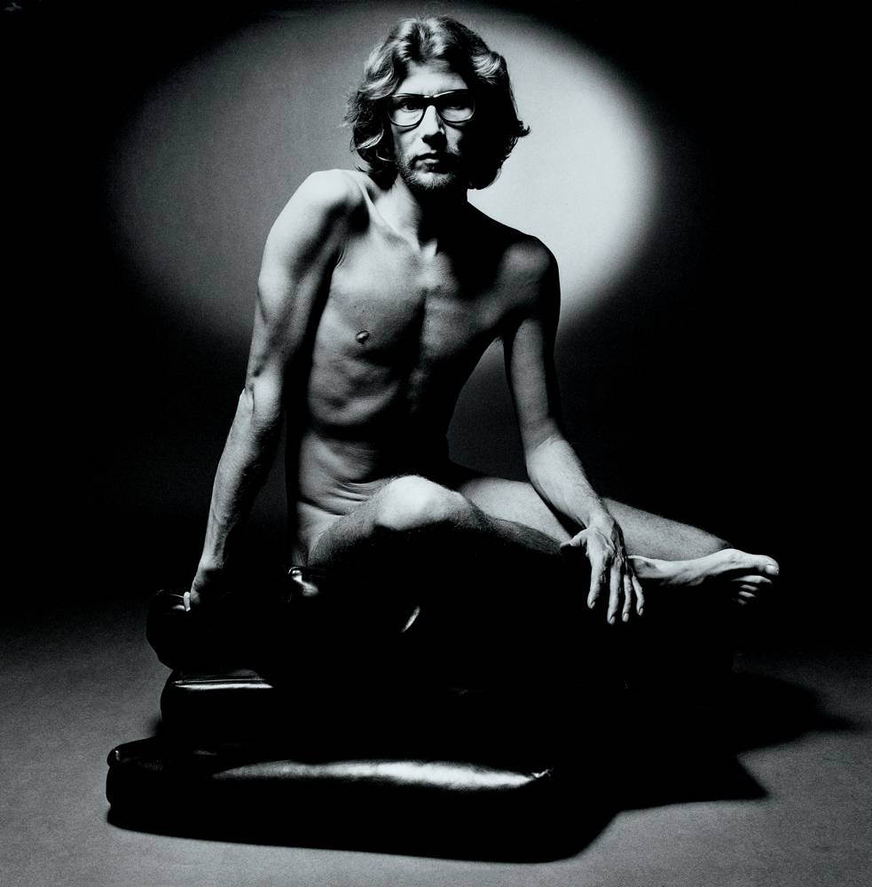 Portrait d'Yves Saint Laurent par Jean-Loup Sieff (1971).