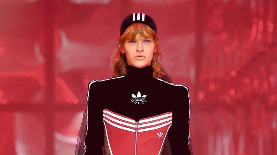 Gucci dévoile une collaboration avec Adidas lors de son défilé automne-hiver 2022-2023