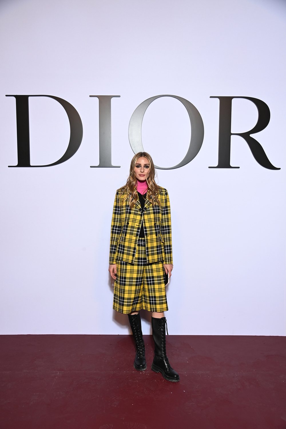 Olivia Palermo au défilé Dior automne-hiver 2022-2023