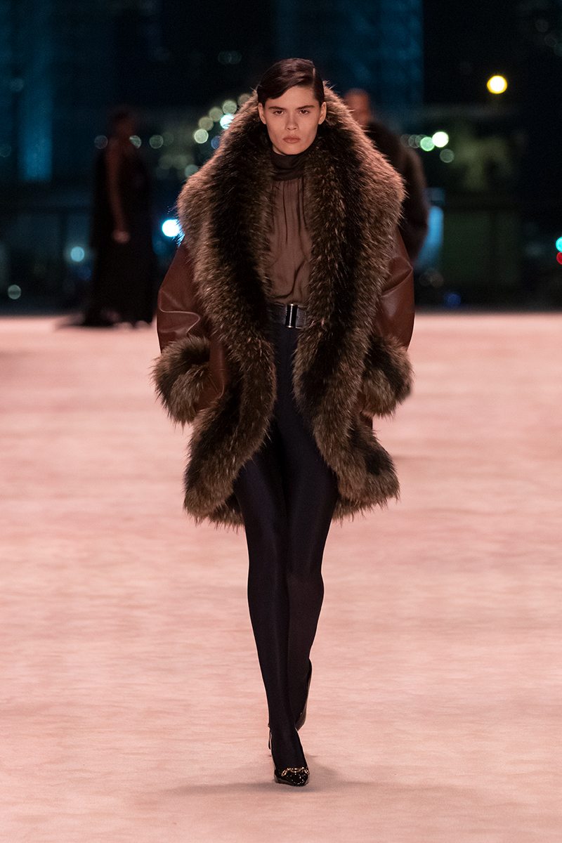 Anthony Vaccarello at his peak for his Saint Laurent fall-winter 2022-2023 collection