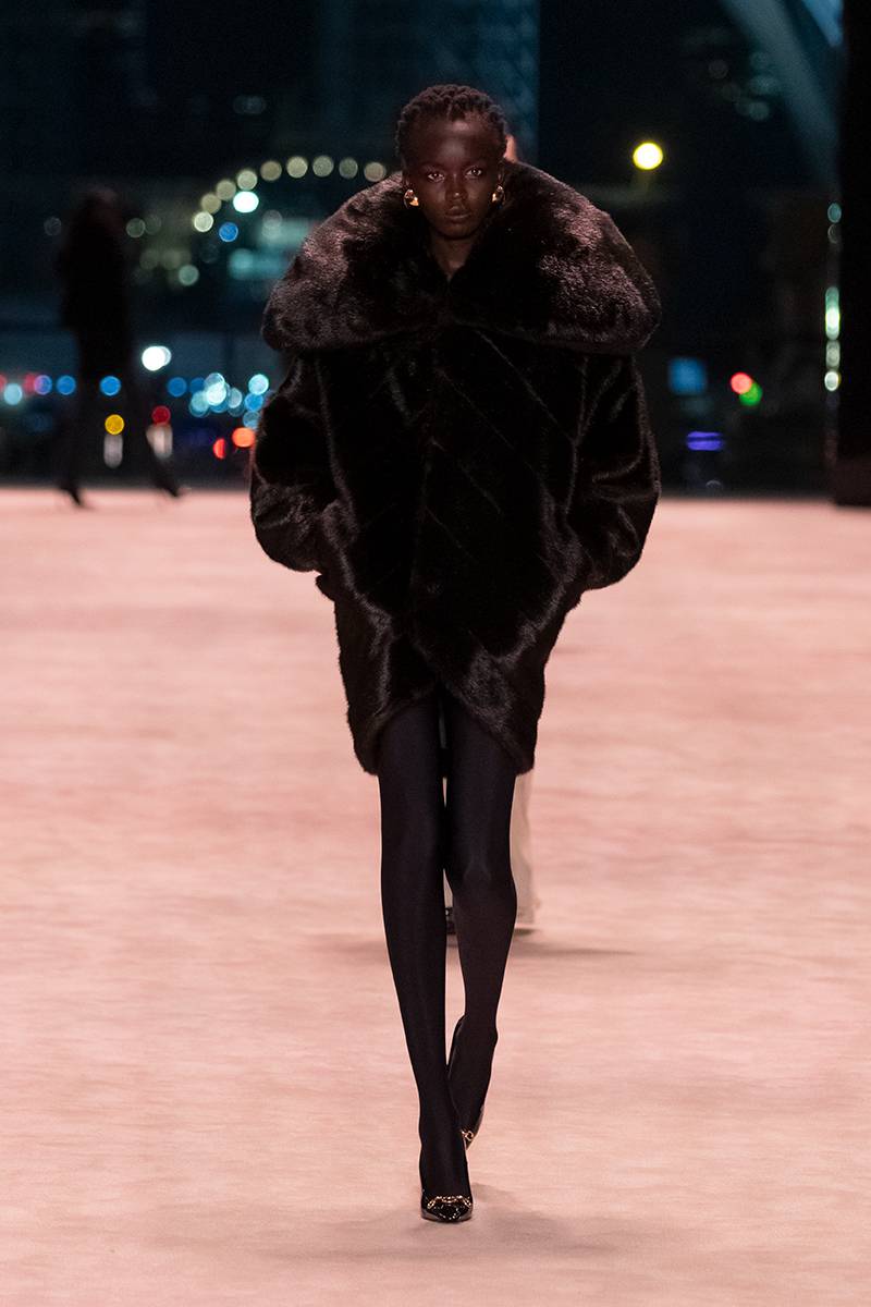 Anthony Vaccarello at his peak for his Saint Laurent fall-winter 2022-2023 collection