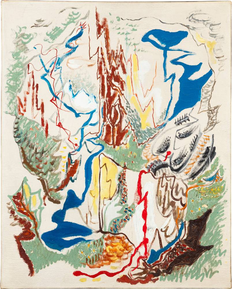  André Masson, “Paysage à l'oiseau blessé” (1927). Estimation : 180 000 - 250 000 euros