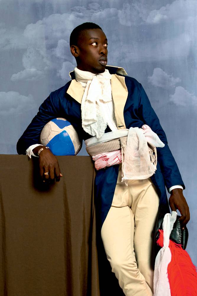 Jean-Baptiste Belley (2014) d’Omar Victor Diop. Impression jet d’encre pigmentaire sur papier Harman by Hahnemühle.
Courtesy of MAGNIN-A Gallery, Paris © Omar Victor Diop