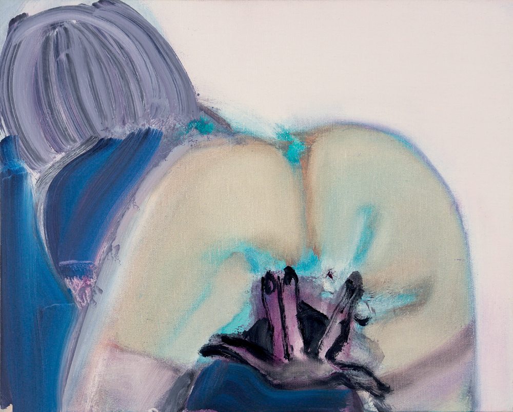 Marlene Dumas, “Fingers” (1999). Private collection, Amsterdam. Photo by Peter Cox, Eindhoven. © Marlene Dumas