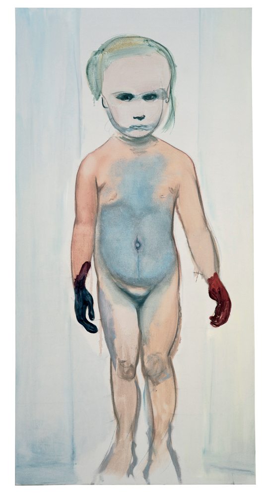 Marlene Dumas, “The Painter” (1994). The Museum of Modern Art, New York. Donation de Martin et Rebecca Eisenberg, 2005. Photo : Peter Cox, Eindhoven. © Marlene Dumas