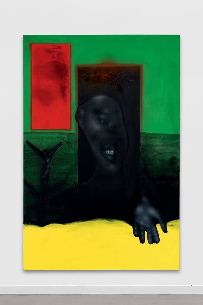 Pol Taburet, “Holy Hole”. 192 x 130 cm. Courtesy de l’artiste