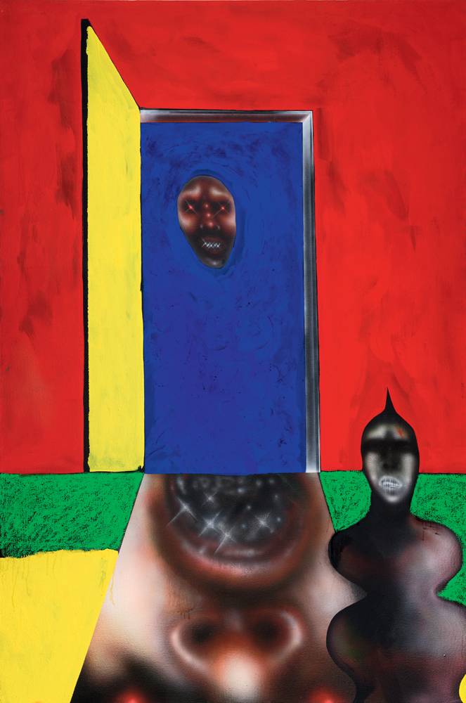 Pol Taburet, “A Rude Reflection”. 192 x 130 cm. Courtesy de l’artiste