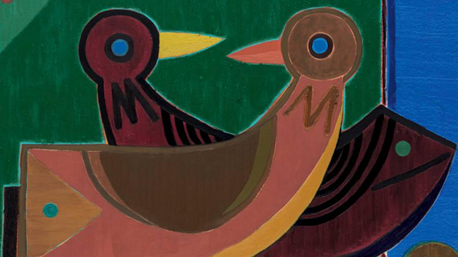 Austin Eddy, le peintre passionné d'oiseaux qui mêle cubisme et art folklorique