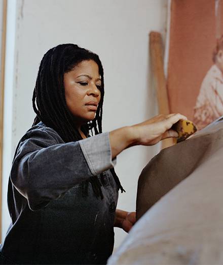 Winner of the Golden Lion at the Venice Biennale, Simone Leigh gives power to black women