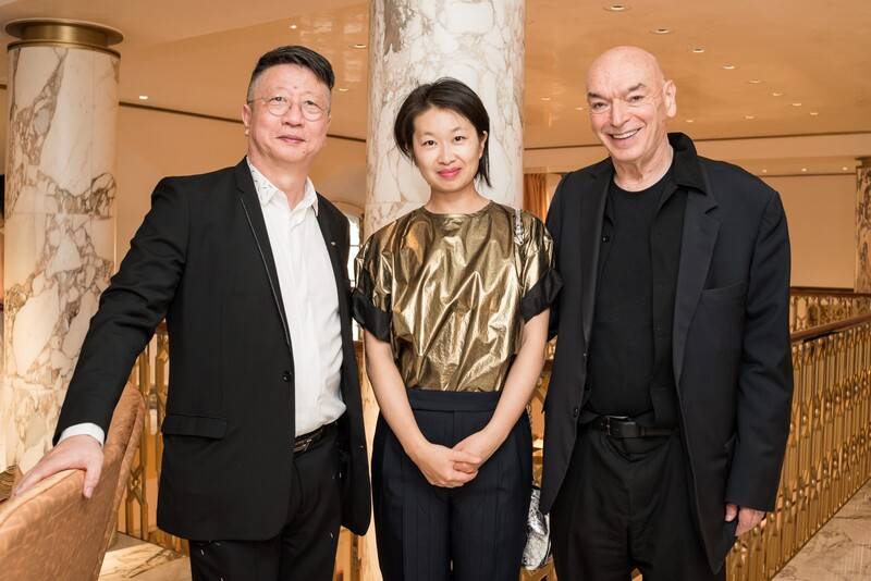 Wang Yan Cheng, Madame et Monsieur Jean Nouvel