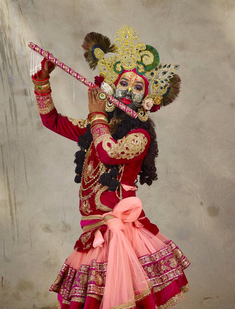 Krishna, Ras Leela - Delhi, Inde - de la série AAM AASTHA © Charles Fréger
