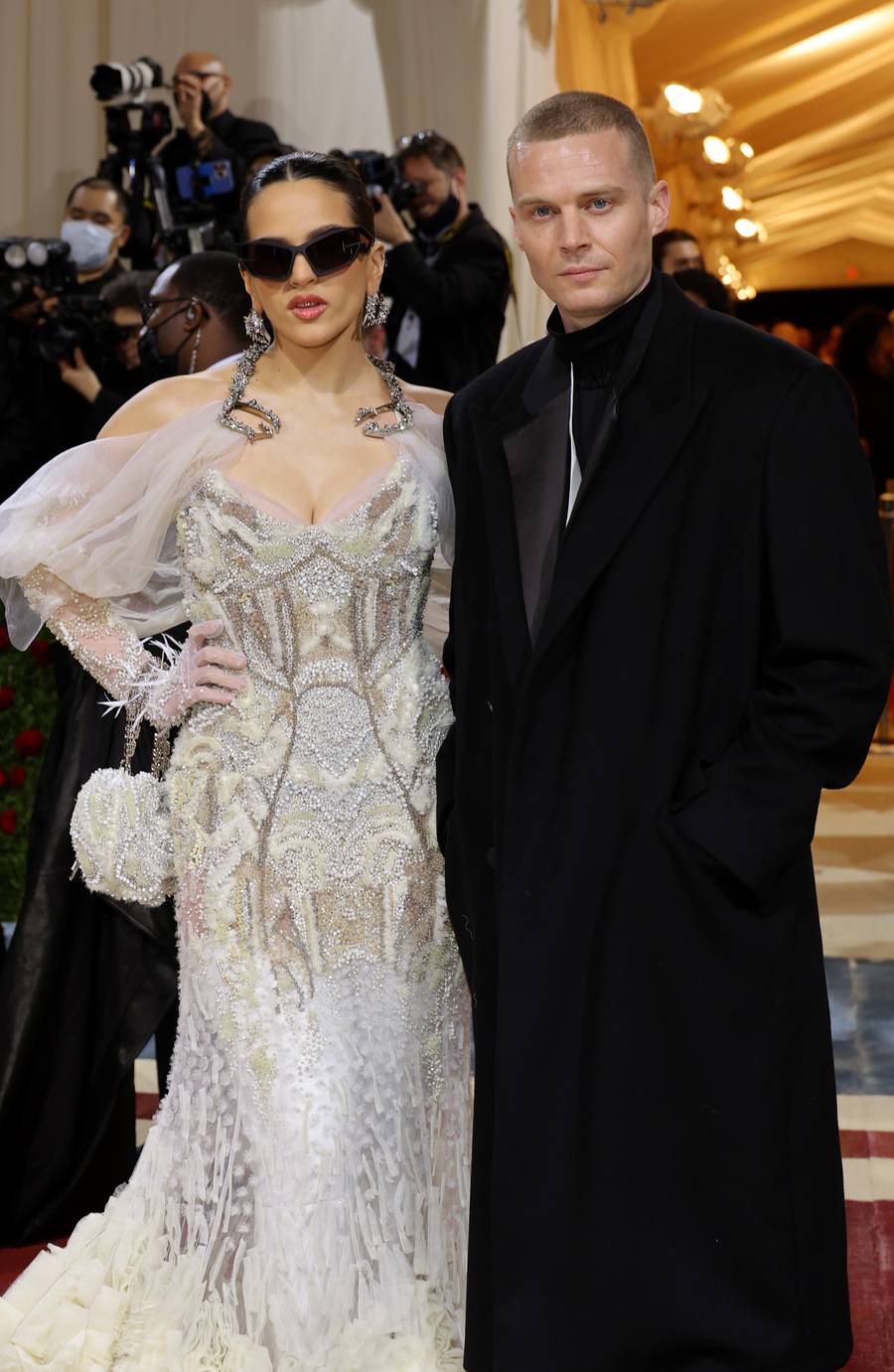 Rosalía et Matthew M. Williams en Givenchy