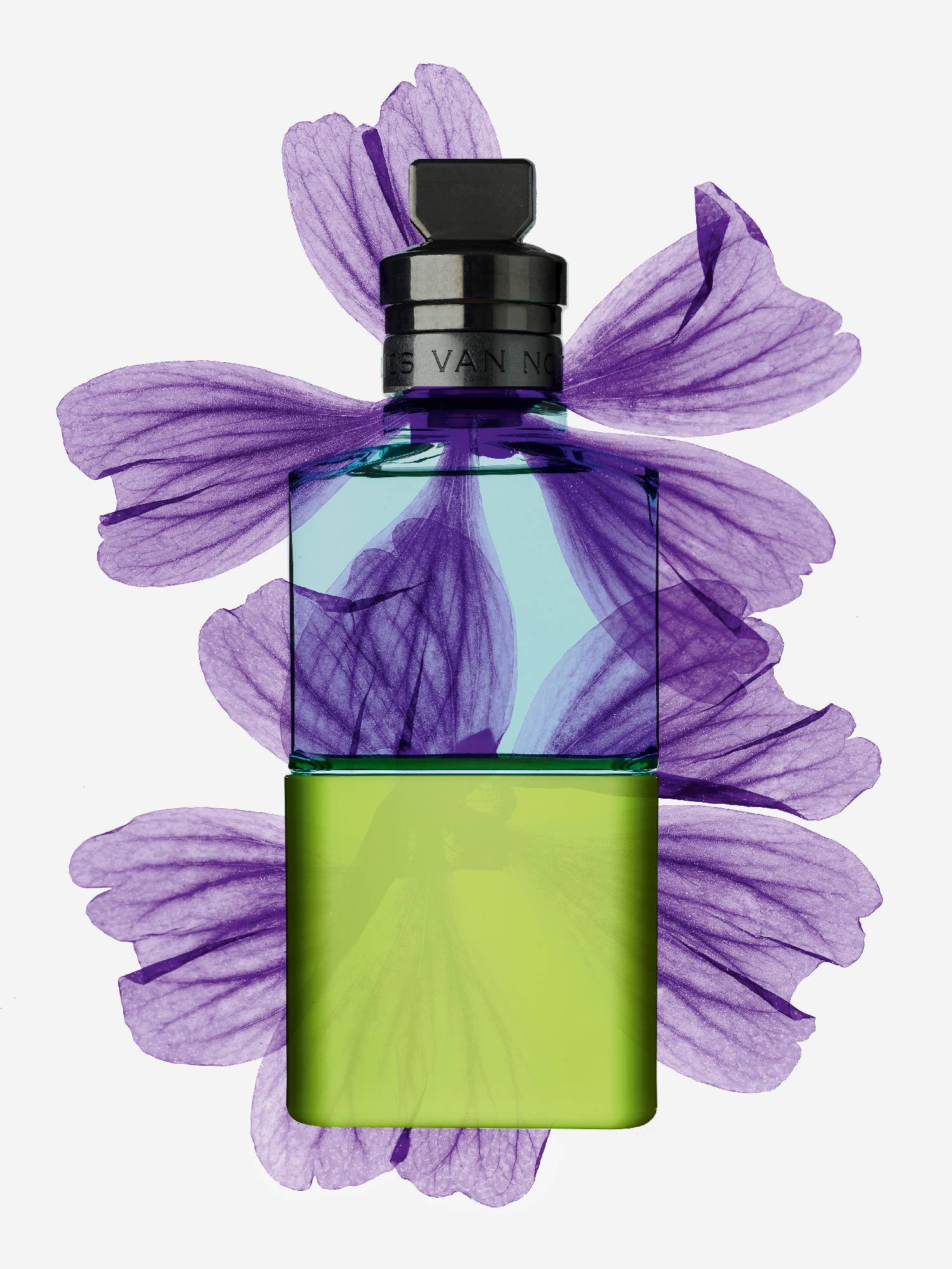 “Neon Garden”, eau de parfum, collection Les Eaux de Parfums, DRIES VAN NOTEN.