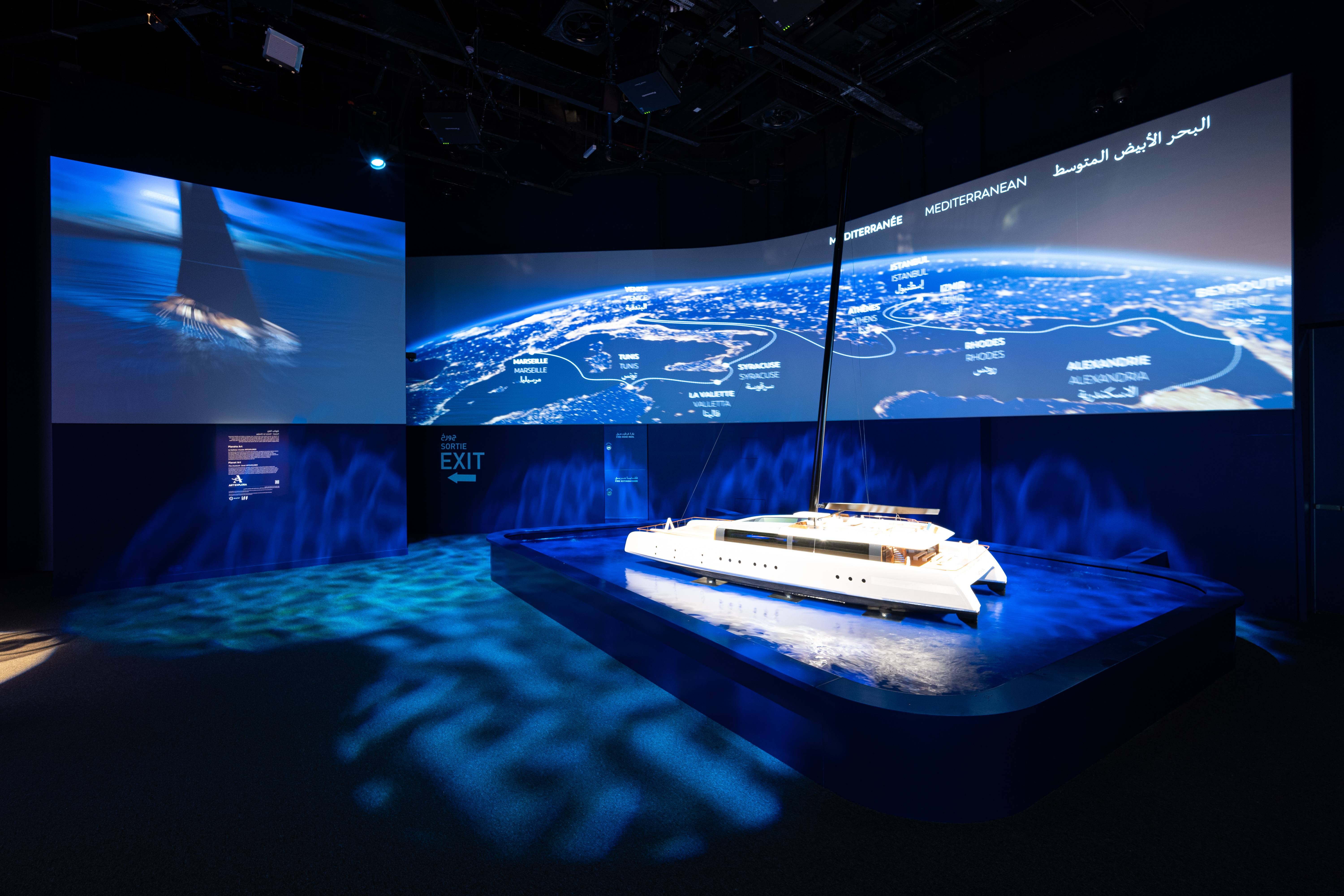 Un bateau-musée pour traverser 15 pays du bassin méditerranéen : la fondation Art Explora dévoile son nouveau projet