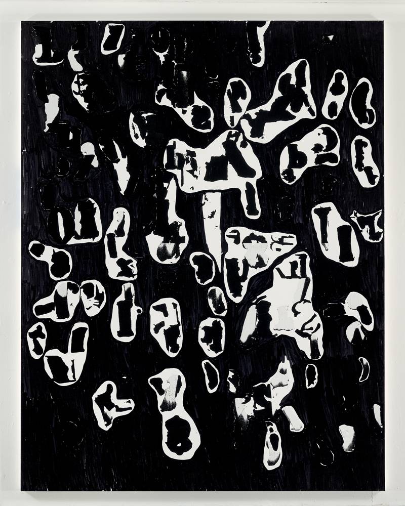 Glenn Ligon, “Debris Field” #6 (2018). Photo : Ronald Amstutz. © Glenn Ligon. Courtesy of the artist; Hauser&Wirth, New York; Regen Projects, Los Angeles; Thomas Dane Gallery, Londres and Galerie Chantal Crousel, Paris.