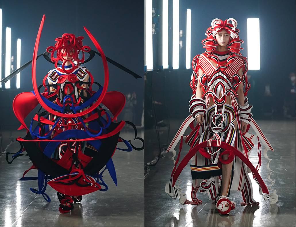 2022 LVMH Prize: Ryunosukeokazaki, the Japanese label that elevates spirituality to couture creations
