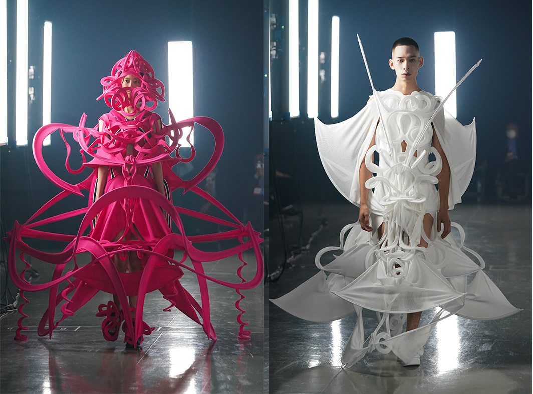 LVMH PRIZE 2022 : RYUNOSUKEOKAZAKI, the Japanese label that elevates couture to spirituality