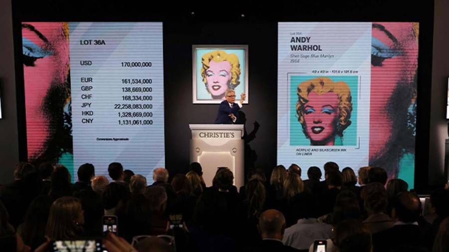 L'une des Marilyn d'Andy Warhol devient le tableau le plus cher du XXe siècle
